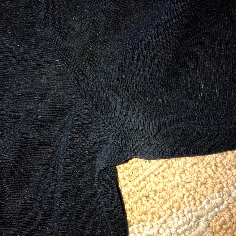 New York and company black see thru top - Picture 7 of 7